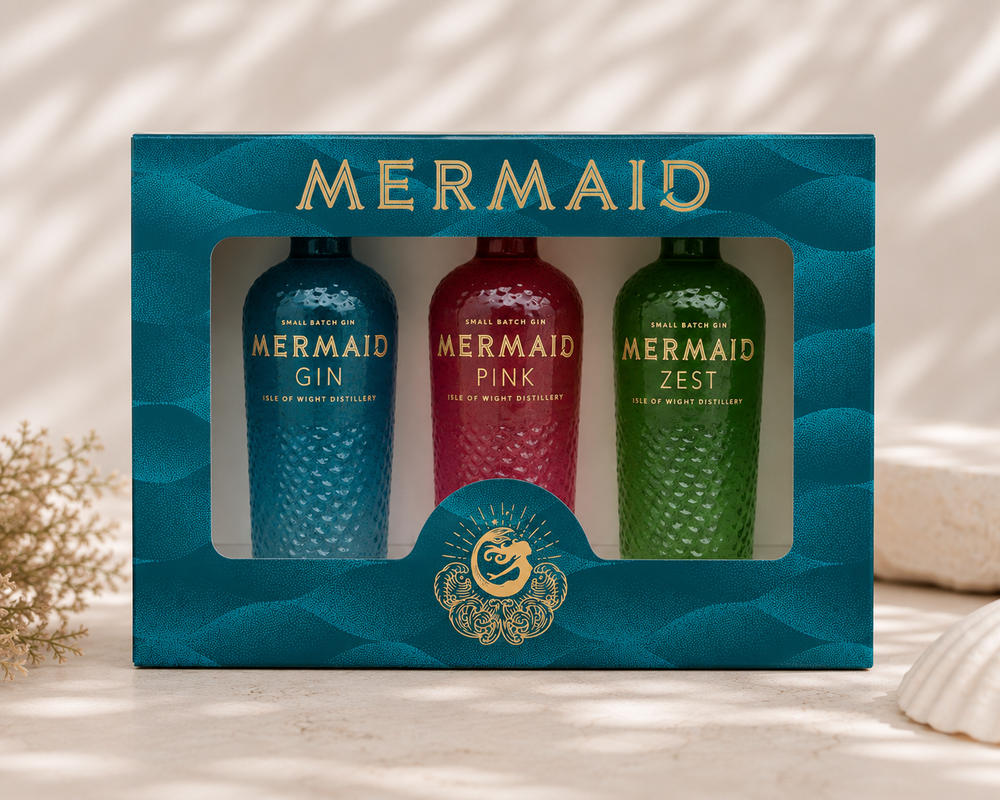 Mermaid Gin Miniature Gift Set